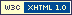 Valid XHTML 1.0 Transitional